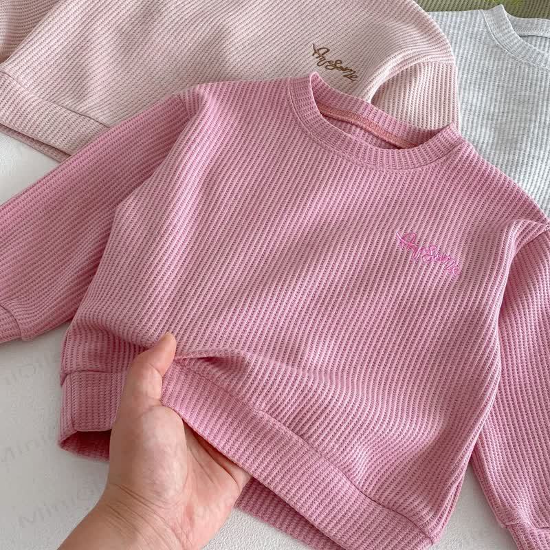 Baby Toddler 2-piece Embroidered Waffle Set - image 11