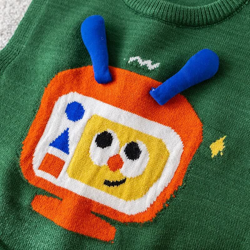 Baby Toddler Multicolor Knit 3-piece Set - image 8