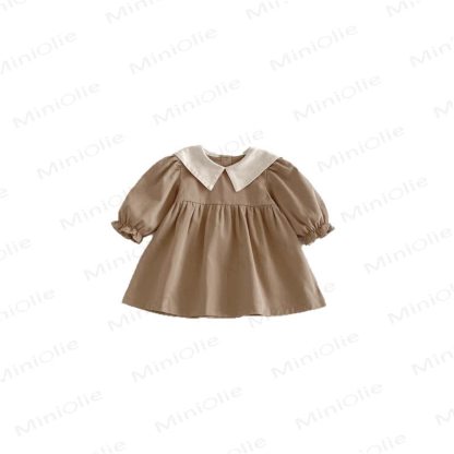 Baby Toddler Girl Lapel Dress - image 5