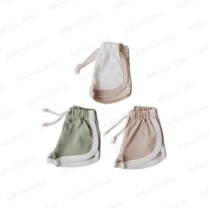 Baby Girl Solid Color Shorts - image 5