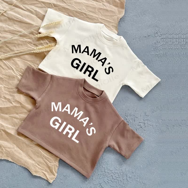 MAMA'S BOY/MAMA'S GIRL Baby Summer Casual T-Shirt - image 4