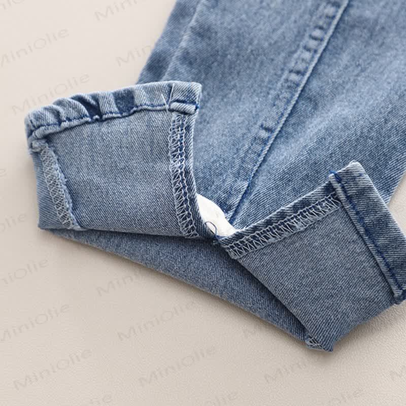 WORLD IS MINE Baby Toddler Girl Flower Bow Smiley 2-piece Set - image 18