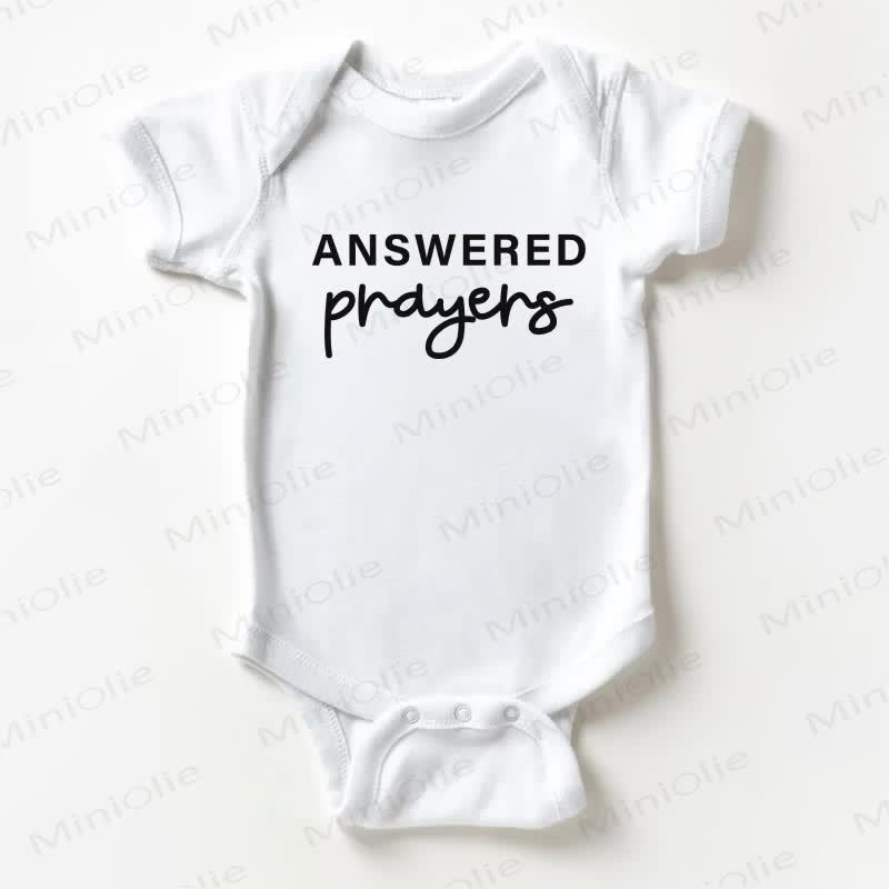 ANSWERED PRAYERS Baby White Bodysuit - White - 18-24M - image 1