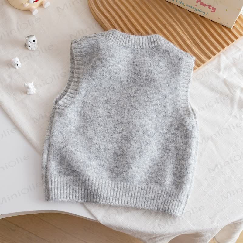 Toddler Puppy Embroidered Vest - image 7