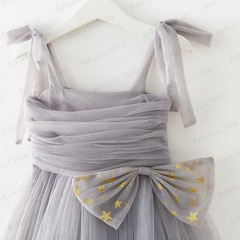 Baby Toddler Girl Bows Mesh Dress - image 11