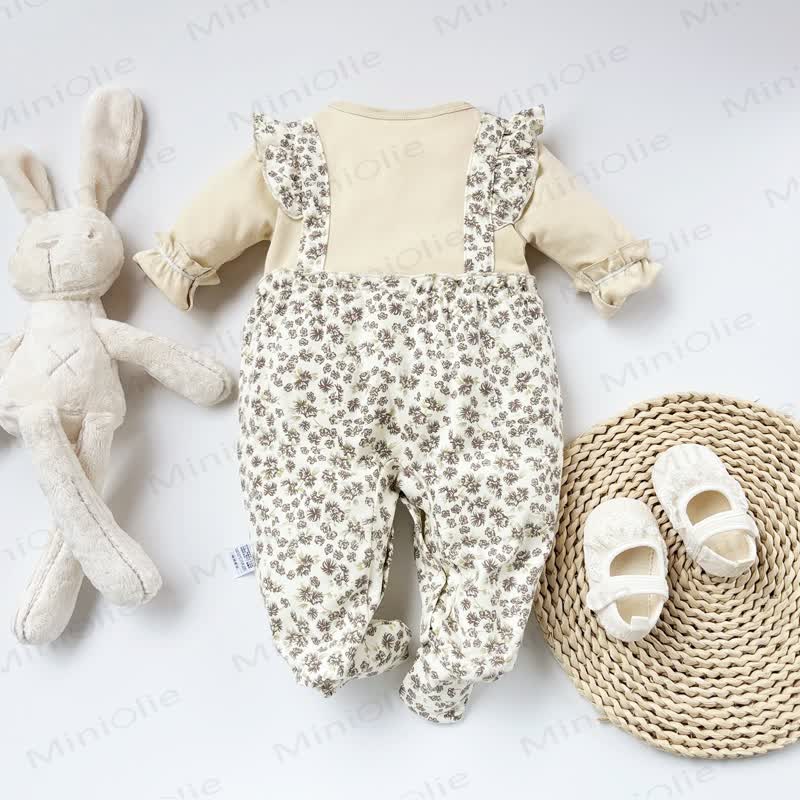 Baby Flower Bow Romper - image 2