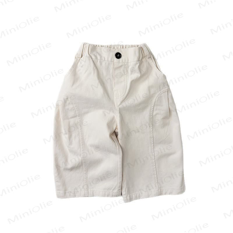 Baby Toddler Solid Color Loose Trousers - image 4