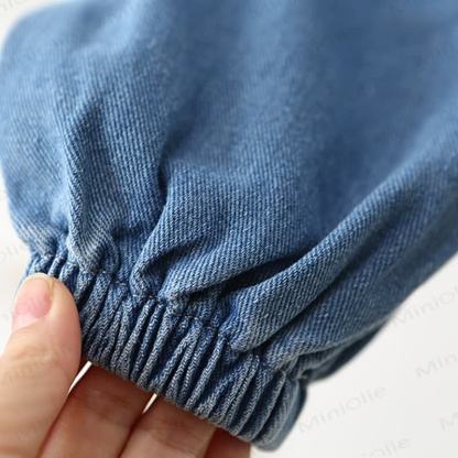 Baby Toddler Blue Jean Overalls - image 7