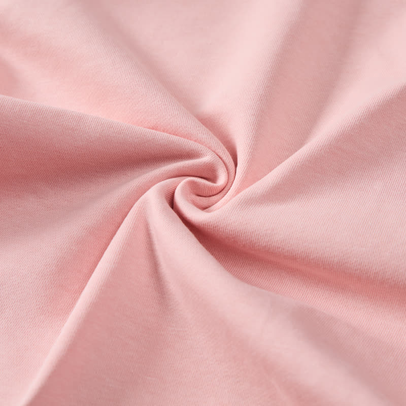 TAKE ME TO MY AUNT YOU PEASANT Baby Pink Romper - image 5