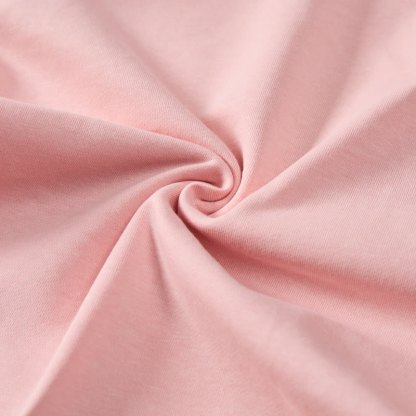 TAKE ME TO MY AUNT YOU PEASANT Baby Pink Romper - image 5