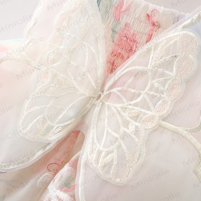 Baby Toddler Girl Flower Bow Dress - image 6