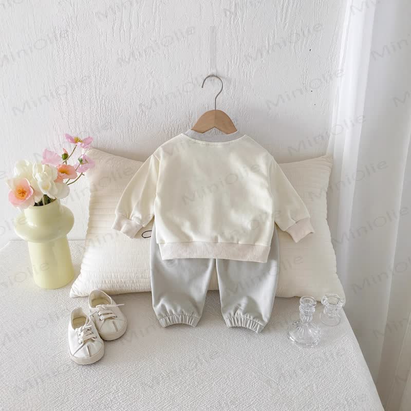 Baby Toddler Girl Bunny Flower 2-piece Set - image 2