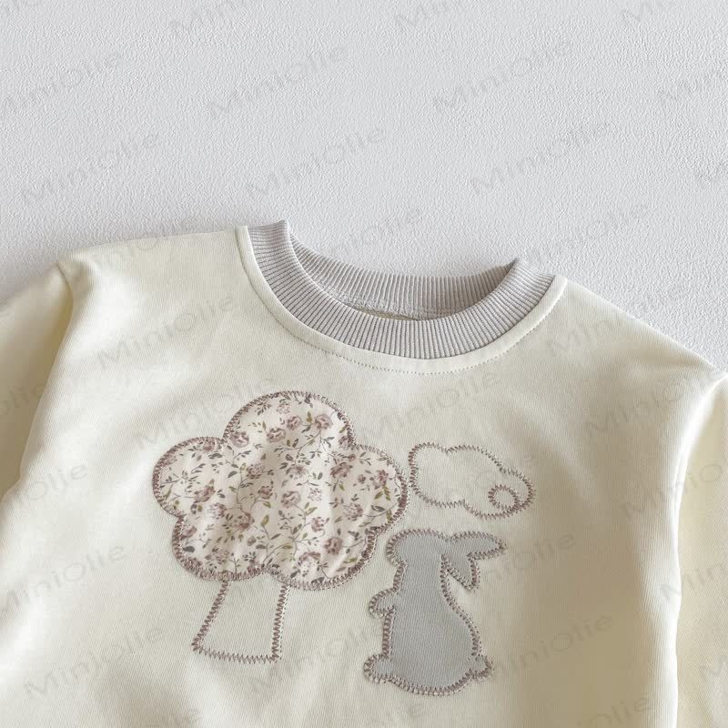 Baby Toddler Girl Bunny Flower 2-piece Set - image 6