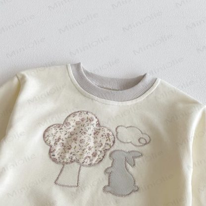 Baby Toddler Girl Bunny Flower 2-piece Set - image 6