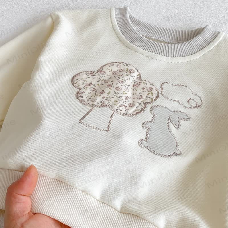 Baby Toddler Girl Bunny Flower 2-piece Set - image 8