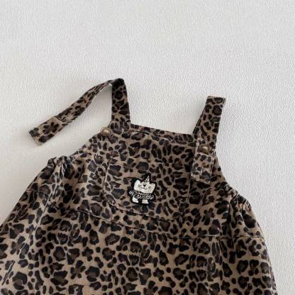 Baby Leopard Romper/Jacket/Overalls - image 12