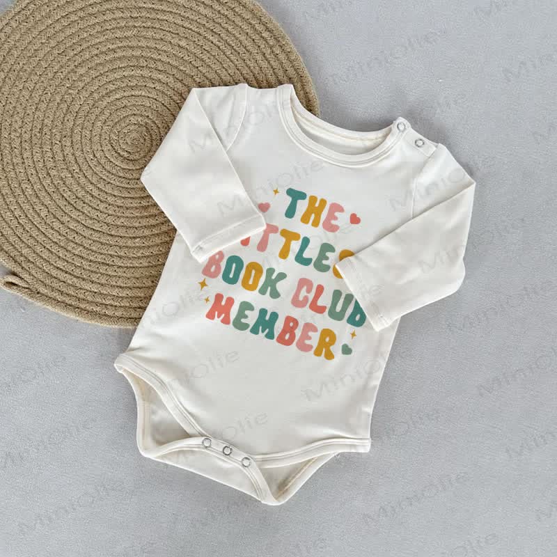 THE LITTLEST BOOK CLUB MEMBER Baby White Bodysuit - White - 18-24M - image 1