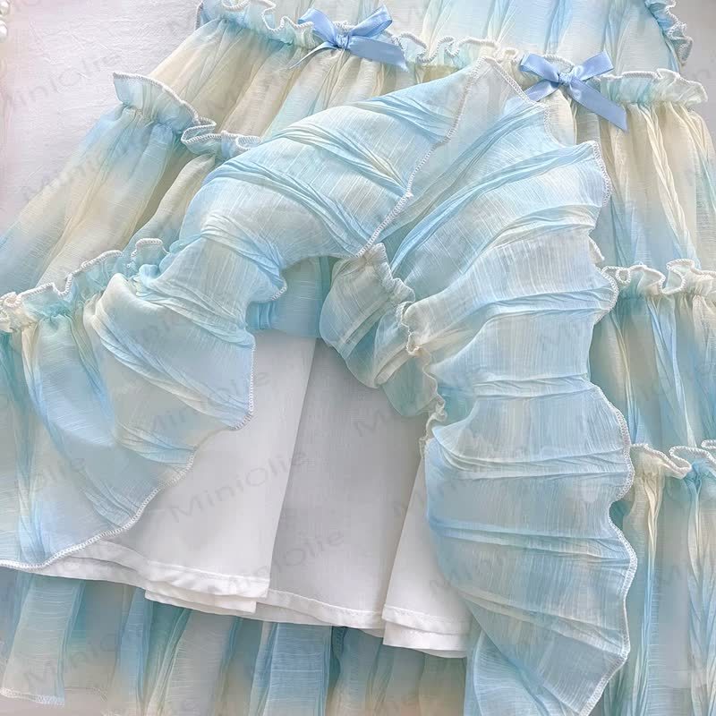 Toddler Kid Girl Bow Sleeveless Dress - image 5