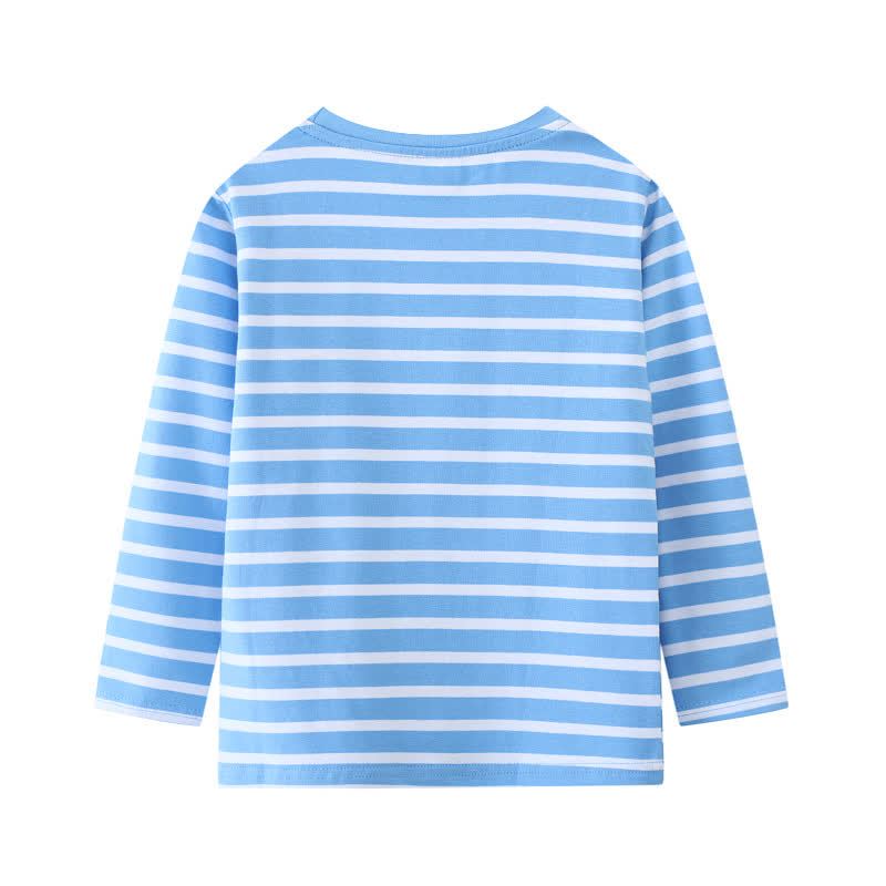 Toddler Dinosaur Blue Tee - image 4