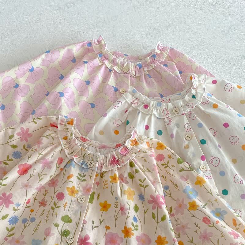 Baby Toddler Rabbit/Flower/Bow Shirt - image 8