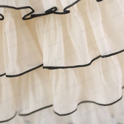 Baby Girl Flower Mesh Slip Dress - image 8