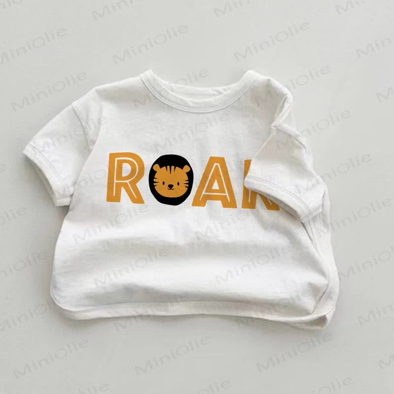 ROAR Baby Tiger White T-shirt - White - 18-24M - image 1