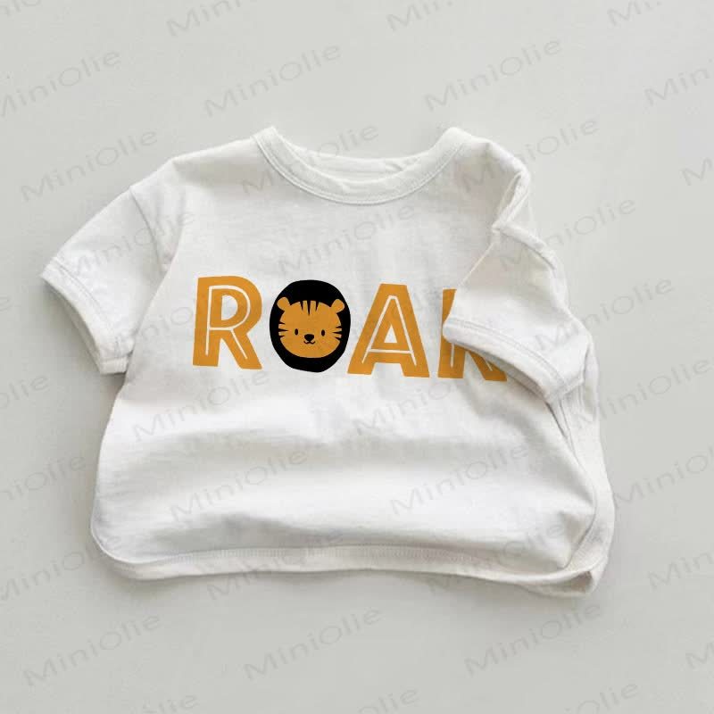 ROAR Baby Tiger White T-shirt - White - 18-24M - image 1