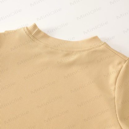 Toddler Knit Short-Sleeve Top and Flared Pants 2-piece Set - image 11