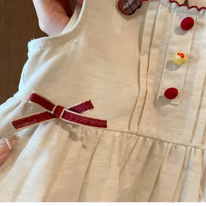 Baby Toddler Cartoon Bow Sleeveless Dress - image 4
