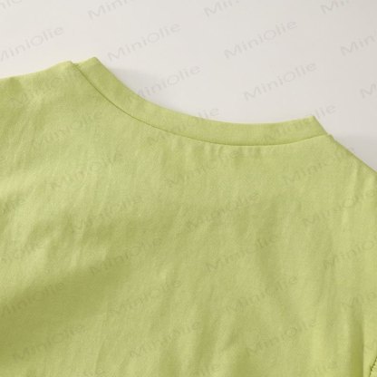 Toddler Kid Girl Oil Painting Flower 2-piece Set - image 4