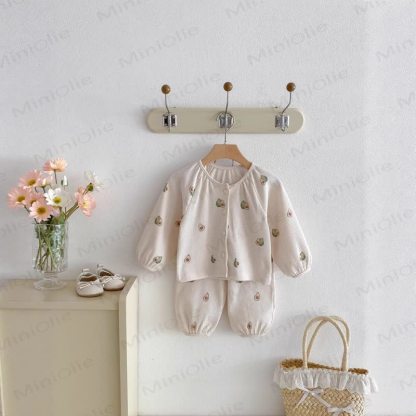 Baby Toddler Avocado/Pomegranate Waffle Set - image 6