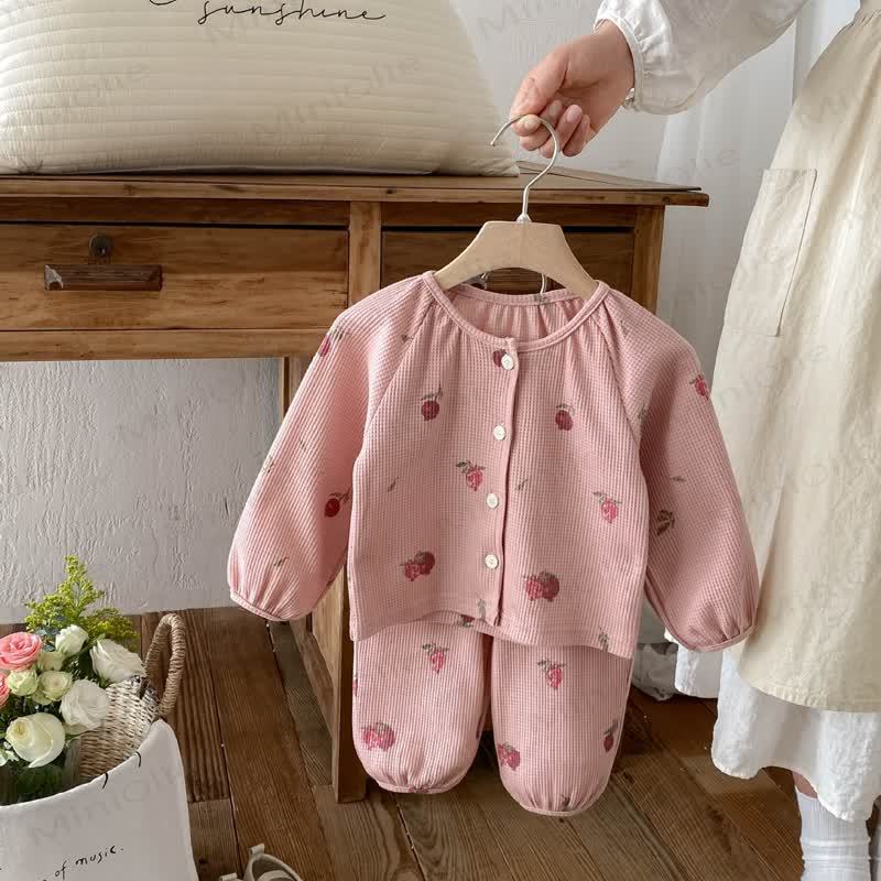 Baby Toddler Avocado/Pomegranate Waffle Set - image 9