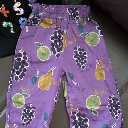 Toddler Grape Purple Pants - image 3