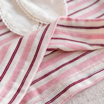 Baby Toddler Girl Pink Striped T-shirt - image 5