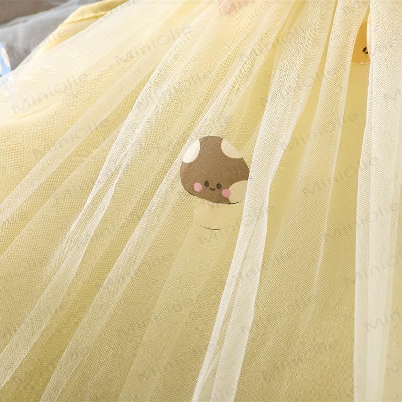 Toddler Girl Mushroom Mesh Dress - image 5