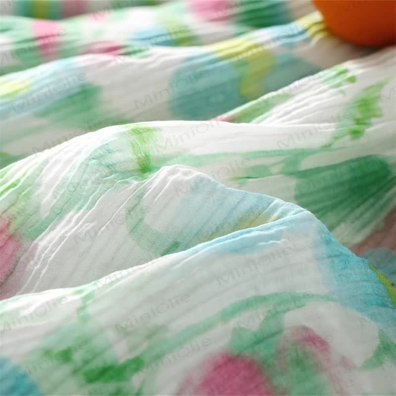 Baby Toddler Tulip Green Dress - image 5