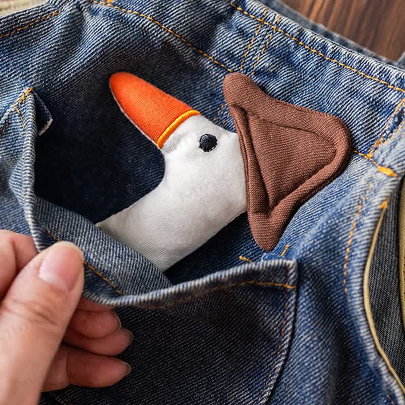 Toddler Duck Tee and Overalls Set - image 17