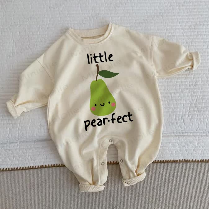 LITTLE PEARFECT Baby Toddler Beige Romper - Beige - 2-3T - image 1