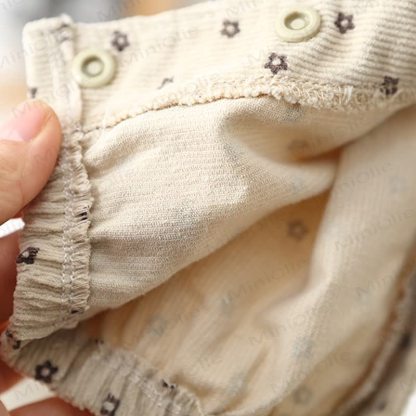 Baby Toddler Corduroy Flower Overalls - image 9