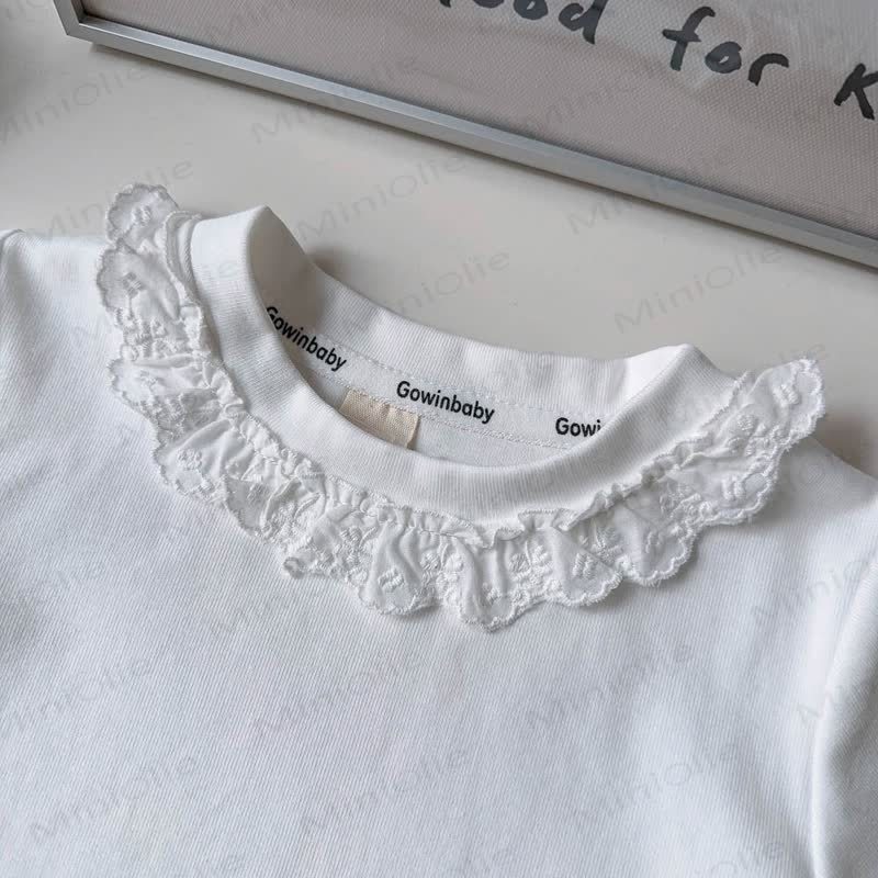 Toddler White Tee and Bear Strap Dress - image 6