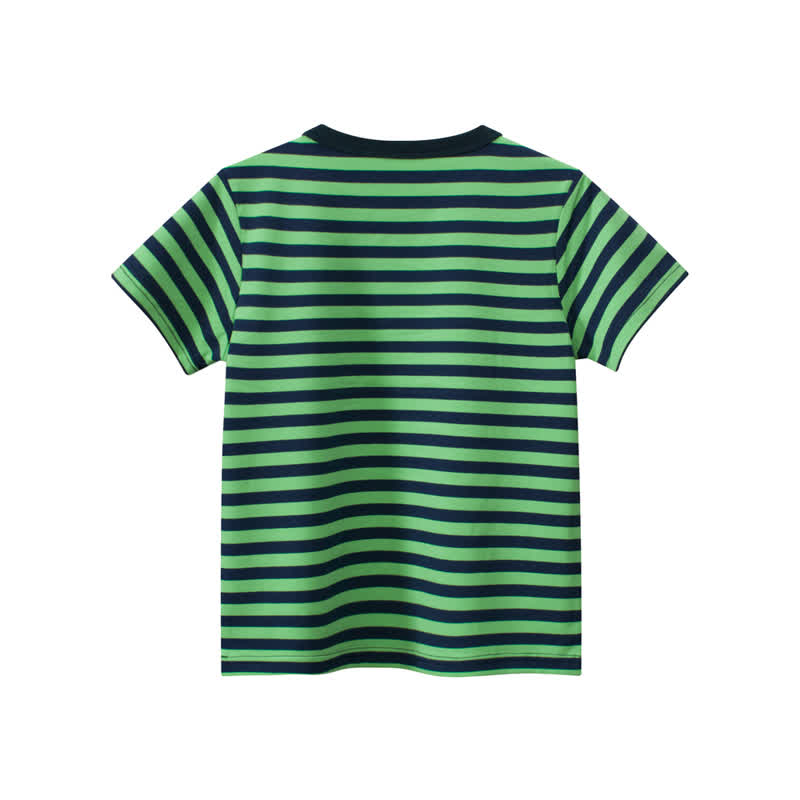 Toddler Kid Boy Striped Tee - image 4