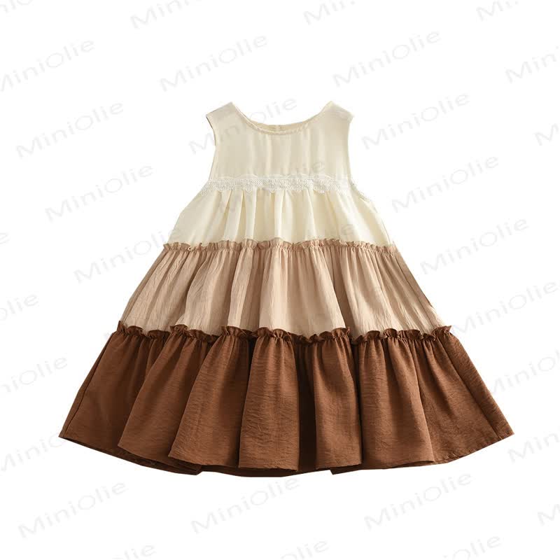 Toddler Color Block Sleeveless Dress  - image 5