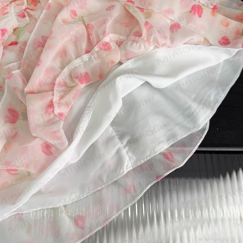 Toddler Tulip Pink Dress - image 5