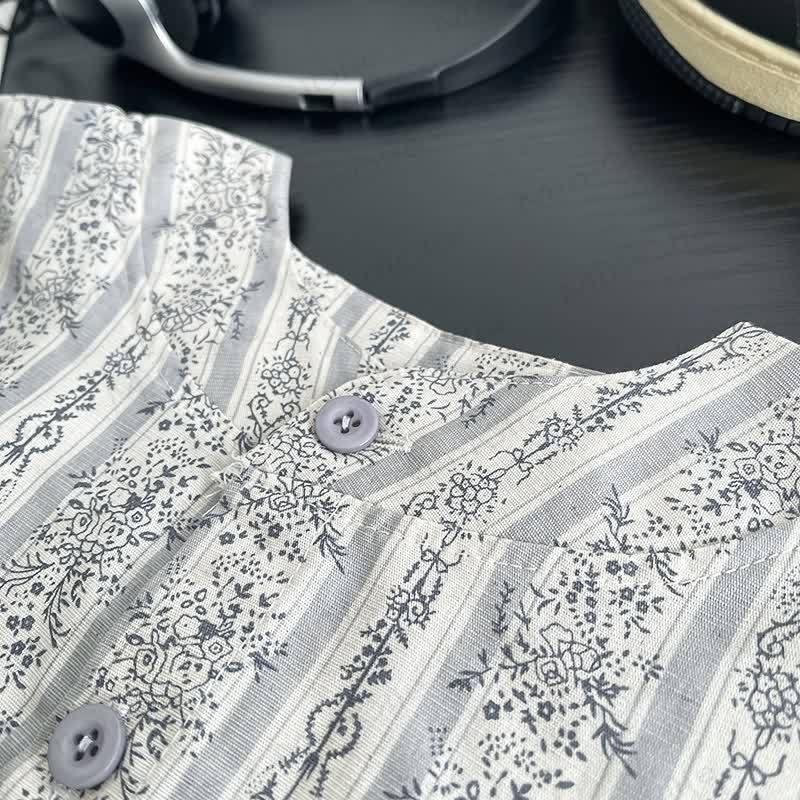 Toddler Floral Shirt and Pants Set - image 3