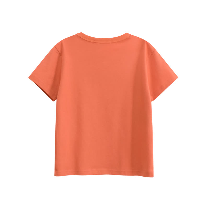  CROCODILE Toddler Kid Boy Orange Tee - image 2