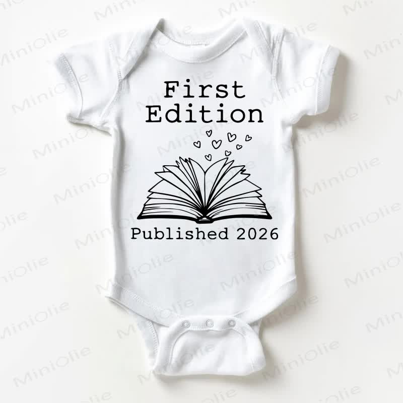 FIRST EDITION PUBLISHED 2026 Baby White Bodysuit - White - 18-24M - image 1