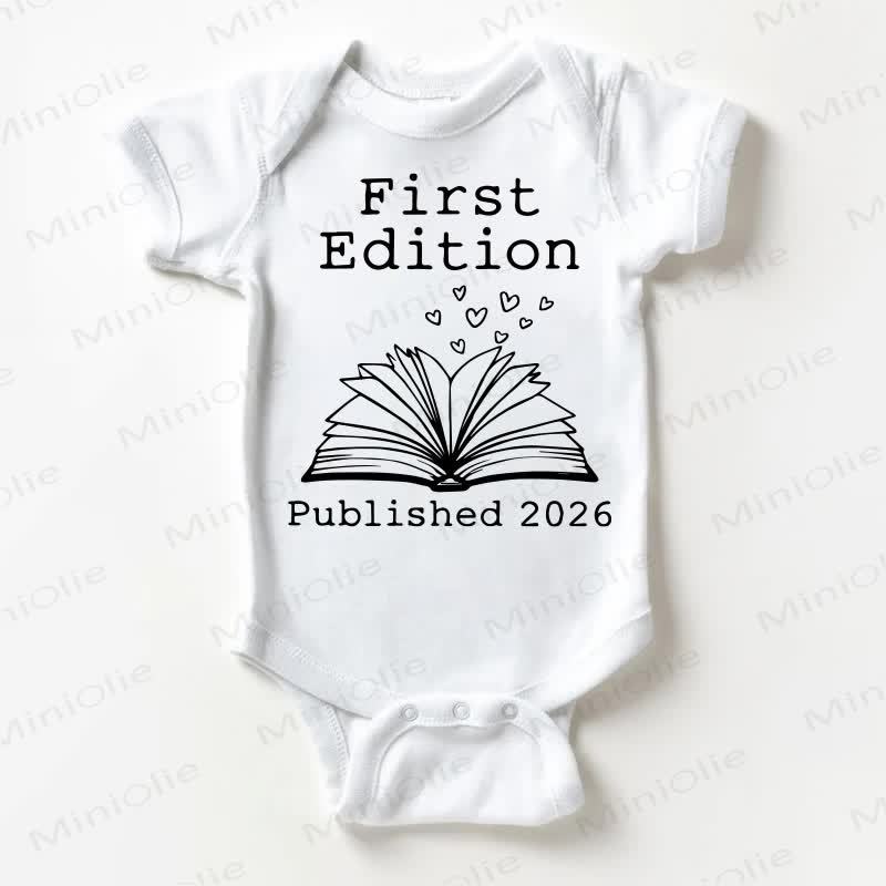 FIRST EDITION PUBLISHED 2026 Baby White Bodysuit - White - 18-24M - image 1