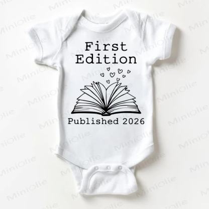 FIRST EDITION PUBLISHED 2026 Baby White Bodysuit - White - 18-24M - image 1