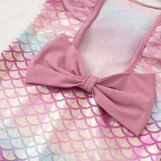 Baby Mesh Mermaid Swimsuit - image 8