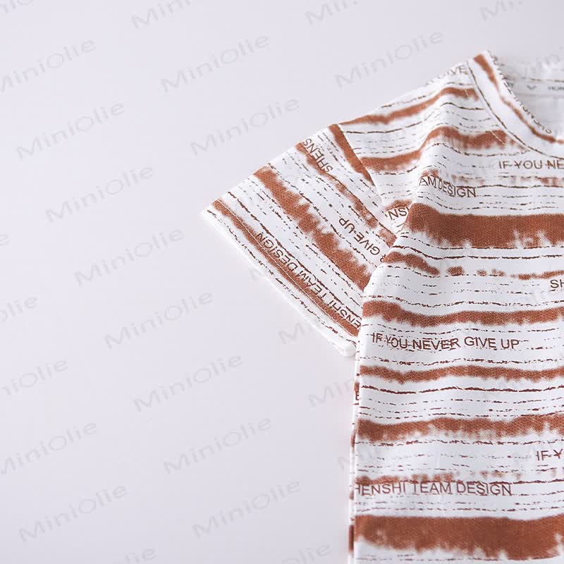 Toddler Striped Pocket Tee and Shorts Set - image 10